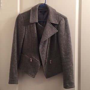 Ann Taylor wool moto jacket
